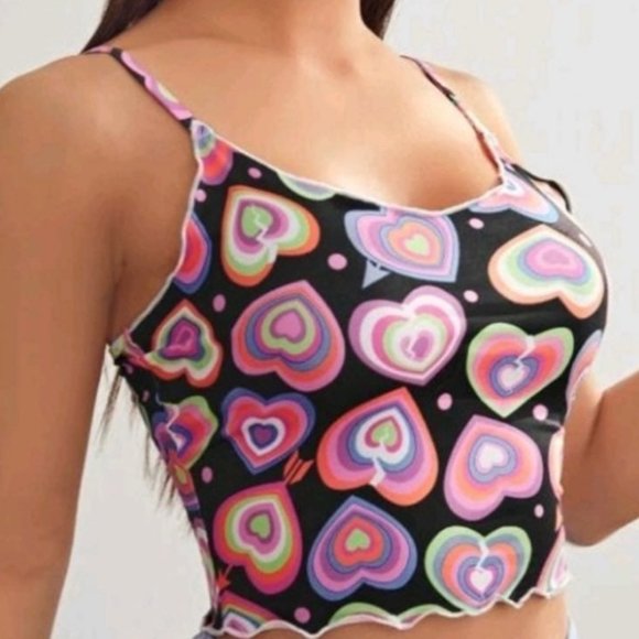 Tops - Hearts Tank Top